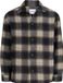 JACK&JONES Heren Overhemd JJESOHO OLLIE LS Geruit Lange Mouw Regular Fit Navy Blazer L