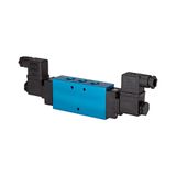 Riegler 106597-517.523 5/2-weg ventiel aan beide zijden elektromagnetisch, bistabiel G1/2 24VDC, 1 stuk
