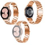 Wigento Samsung Luxe stalen horlogeband voor Galaxy Watch 6, 5, 4, Normal, Pro, Classic, alle maten