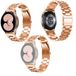 Wigento Samsung Luxe stalen horlogeband voor Galaxy Watch 6, 5, 4, Normal, Pro, Classic, alle maten