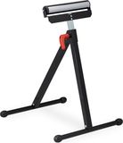 Relaxdays rolbok - traploos verstelbaar - 67-110 cm - inklapbaar - tot 60 kg - staal - zwart