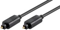 Microconnect TT6100BKAD audio kabel 10 m Toslink Zwart
