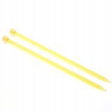 Knit Pro 25 cm x 6 mm enkelpuntige naalden, veelkleurig