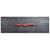vidaXL Keukenmat wasbaar pepper 60x180 cm