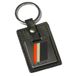Audi A16-2301 Sleutelhanger Leer Hanger Sleutelring, Donkerbruin, bruin, Eén maat, Klassiek