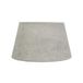 PRENDELUZ Lampenkap van grijs cement, 40 x 30 x 25 cm, open conische vorm, ideaal voor decoratie en sfeer binnenshuis.