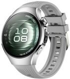 By Qubix Qubix - Siliconen bandje 'True Fit' - Grijs - geschikt voor Huawei Watch 5 - 42mm