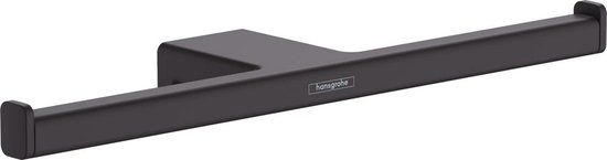 Hansgrohe AddStoris Dubbele Closetrolhouder - Mat Zwart