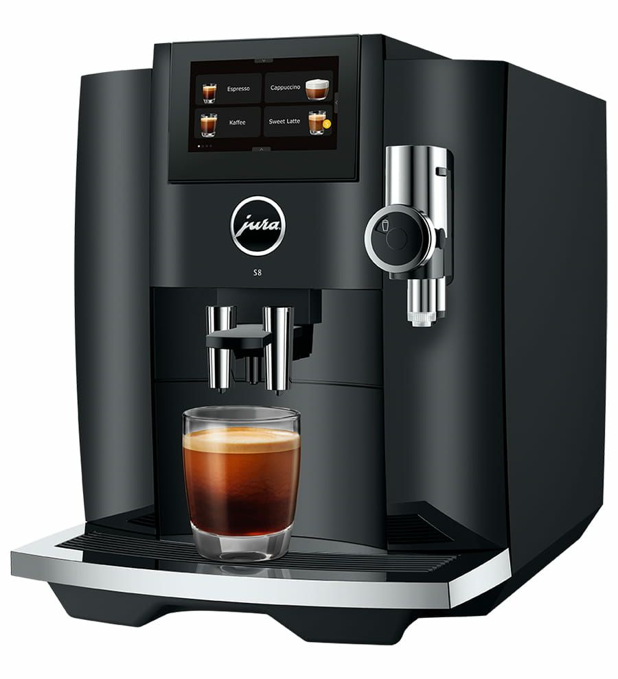 JURA S8 Volautomatische Espressomachine - Piano Black - Model 2024