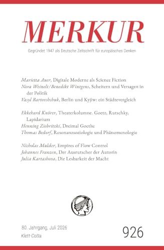 MERKUR 7/2026, Jg.80 Paperback