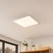 Lindby Slimme plafondlamp RGB met dimmer Aluminium, kunststof zilver, wit