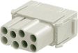 Harting 09 14 008 3101 Businzetstuk Han® C-Modul 8 + PE Crimpen 1 stuk(s)