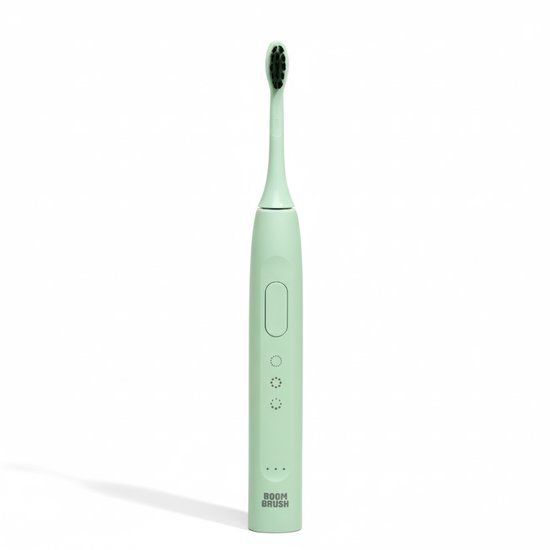 BOOMBRUSH The Wave Elektrische Tandenborstel - Groen - Sonisch - 360 Dagen Batterij - Medium