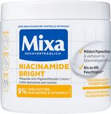 Mixa Niacinamide Bright Body Cream met sheaboter en vitamine C, tegen pigmentvlekken, SPF 50, 400 ml