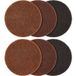 PARKSIDE® Set de disques à lamelles / disques de polissage / plateau de ponçage auto-agrippant avec papier abrasif / set de non-tissé abrasif / disque de nettoyage (disques abrasifs en non-tissé, 6 pièces)