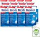 Steradent 12 x Nettoyant pour prothèses dentaires - Contre la plaque dentaire et le tartre - 90 comprimés - Grand emballage