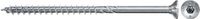 Fischer Power-Fast II CTP 5 x 60 mm BC tête fraisée filetage partiel galvanisé bleu passivé - 670378