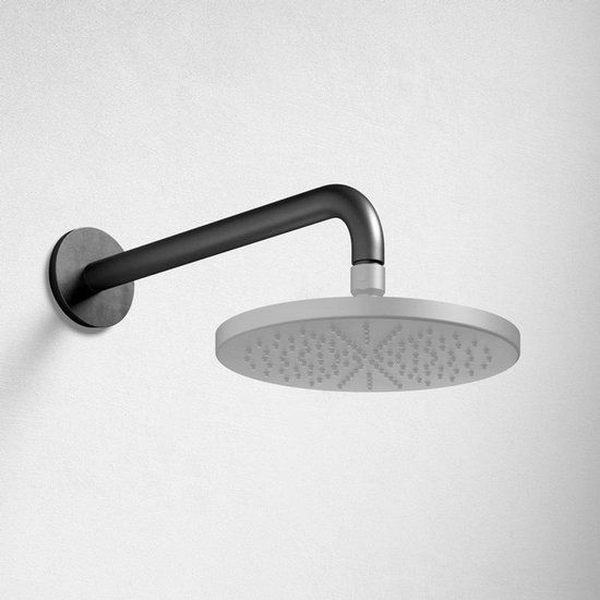 Hotbath Cobber Wandarm 38.5 cm - Mat Zwart