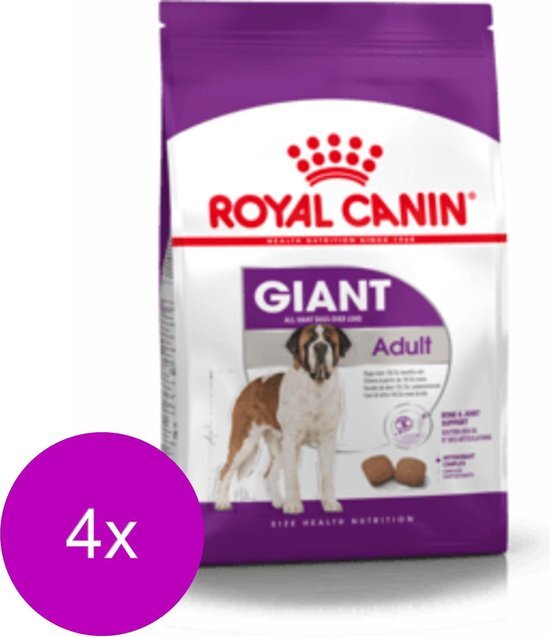 Royal Canin Shn Giant Adult - Hondenvoer - 4 x 4 kg