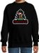 Bellatio Decorations Shoppartners Bv Dieren kersttrui alpaca zwart kinderen - Foute alpacas kerstsweater jongen/ meisjes - Kerst outfit dieren liefhebber 170/176