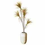 Loberon Decoratieve potplant Ancerac bruin/groen