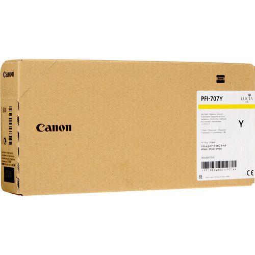Canon PFI-707Y - Gele inktcartridge - 700 ml
