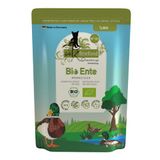 catz finefood Organic Bio kattenvoer eend - monoproteïne natvoer in biologische kwaliteit voor katten - diervriendelijke voeding met 94% vleesgehalte - Made in Germany (6 x 85 g)