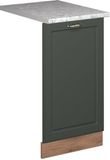 Vicco Fame-Line Vaatwasserfrontpaneel – 45 cm, WB Marmer Groen-Goud Landhuis