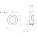 LAPP 52101976 SKINDICHT MR-M 6KT. 50X1,5/40X1,5 Wartel reduceerring Met O-ring M50 M40 Messing Natuur 5 stuk(s)