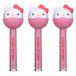 TAKE CARE LOLLIPOP 2-in-1 Hello Kitty | Aardbei lippenbalsem + fruitlipgloss | Maat 3D-speen Kawaii, hydraterend en glinsterend duo, beauty-accessoires voor meisjes, set van 3 stuks