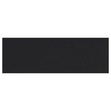 vidaXL Deurmat Zwart 60 x 180 cm 100% Polyamide
