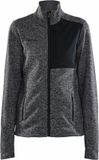 Craft ADV Explore Heavy Fleece Jacket W - Black/Melange - XS