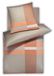 Mako Satin Coton Parure de lit rayée 8 pièces 135x200 cm