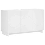 vidaXL Badkamerkast Wit 101 x 41 x 58 cm Bewerkt hout