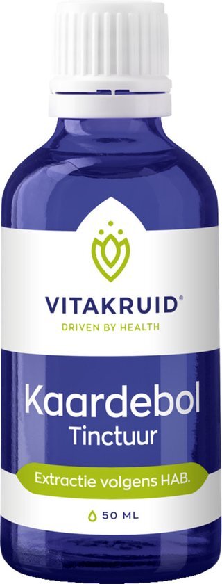 Vitakruid Kaardebol Tinctuur Bio 50ml