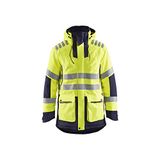 Blaklader High Vis Parka Evolution 4469-1921 - High Vis Geel/Marineblauw - XS