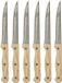 Secret de Gourmet Steakmessen/vleesmessen - 12 stuks - RVS - 22 cm