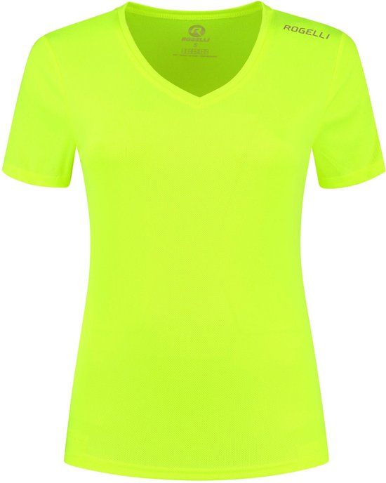 Rogelli Sportshirt Dames Korte Mouwen - Hardlopen - Fluor - XS