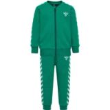 Hummel Kindertrainingspak Bille Tracksuit 210968 Pepper Green Katoen