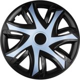 NRM N-Power Wieldoppen 14" - Set van 4 stuks - Azur / Zwart
