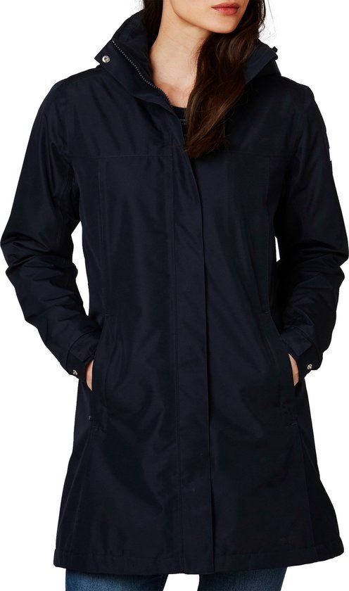 Helly Hansen Aden Insulated Outdoorjas Dames - Maat M - Donkerblauw - Herfst/Winter 2022