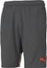 Puma individualCUP Fußballshorts für Herren, Dunkelgrau/Rot, Größe XL