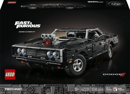 LEGO Technic Fast and Furious Dodge Charger R/T auto 42231