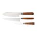 Nordic Nest Dorre Yari Lot de 3 couteaux en acier inoxydable
