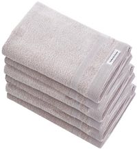 PandaHome Badhanddoeken Set - 6-delig - 6 Badhanddoeken 70x140 cm - 100% Katoen - Stone - 500 g/m2 - Sneldrogend