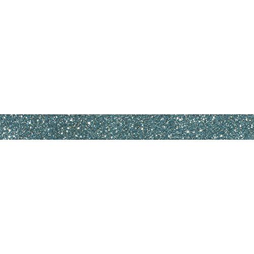 RAYHER glittertape - 15 mm - rol 5 m - lagune