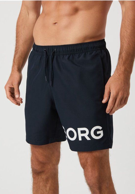 Bjorn borg Björn Borg Zwembroek Heren Zwemshort Mannen - Donkerblauw - 100% Recycled Polyester - Maat XL
