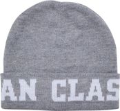 Urban Classics Logo Jaquard Beanie Muts Grijs