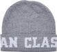 Urban Classics Logo Jaquard Beanie Muts Grijs