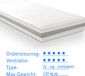 Droommatras Pocketvering matras 7 Comfort Maxim 80x210 dikte 24cm